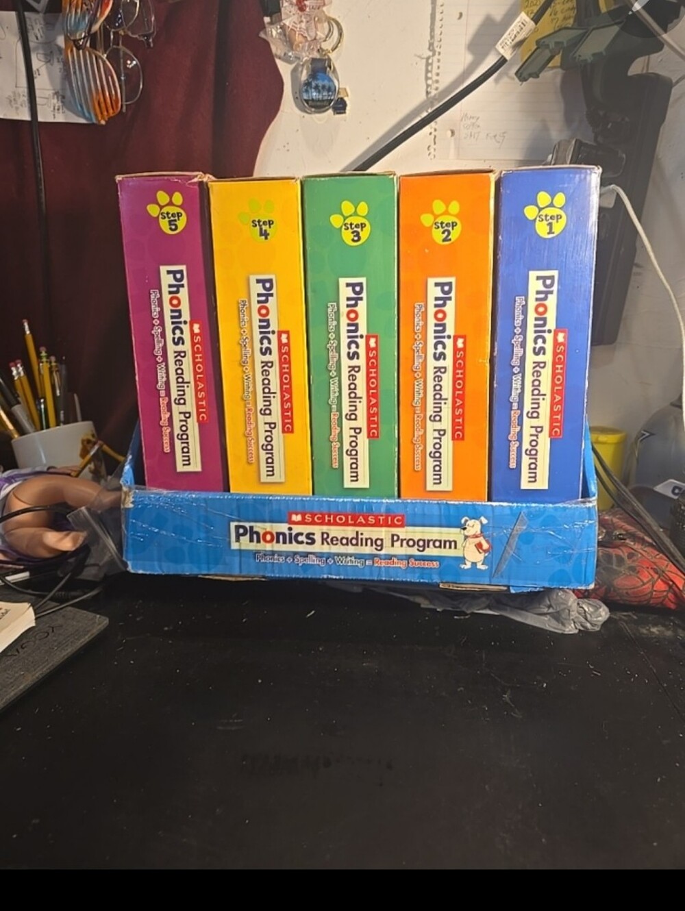 070726 Scholastic Phonics Reading Program Phonics Spelling Writing Mostly Comple